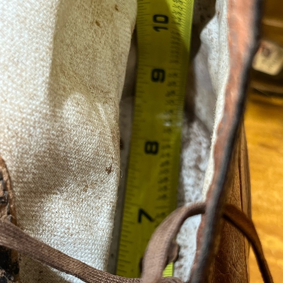 Antique Hamilton Brown Makers Shoe Co Victorian Ladies Brown Leather Boots - Picture 11 of 14